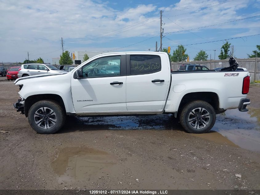 2022 Chevrolet Colorado VIN: 1GCGTDEN0N1228695 Lot: 12051012