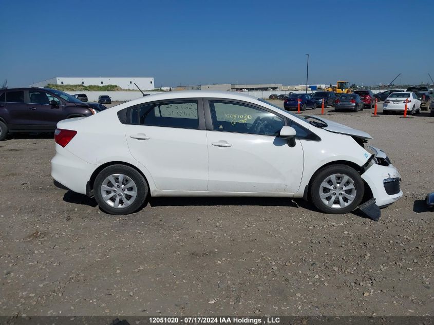 2016 Kia Rio VIN: KNADM4A38G6588451 Lot: 12051020