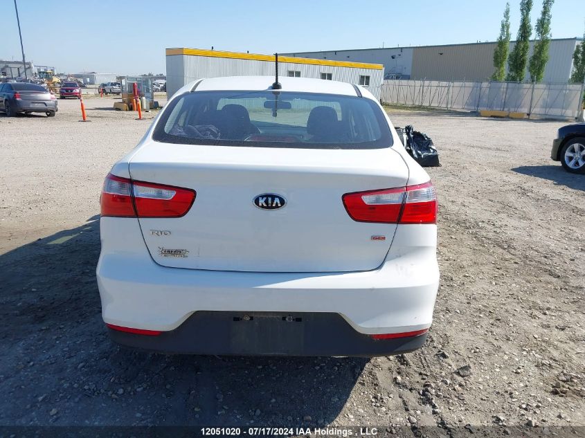 2016 Kia Rio VIN: KNADM4A38G6588451 Lot: 12051020