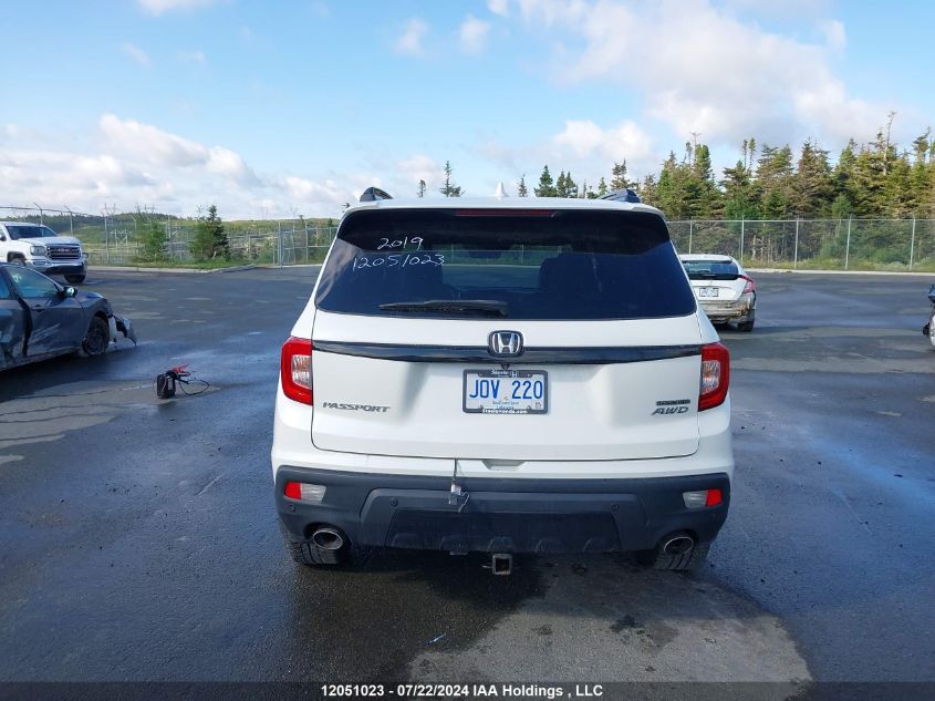 2019 Honda Passport VIN: 5FNYF8H99KB501699 Lot: 12051023