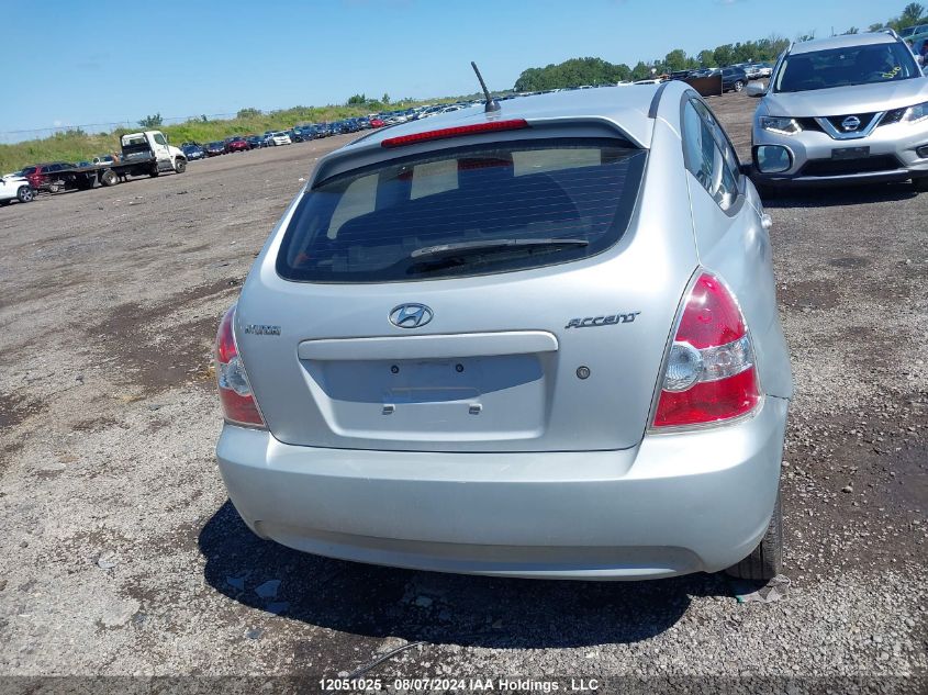 2011 Hyundai Accent Gl VIN: KMHCN3BC1BU207995 Lot: 12051025