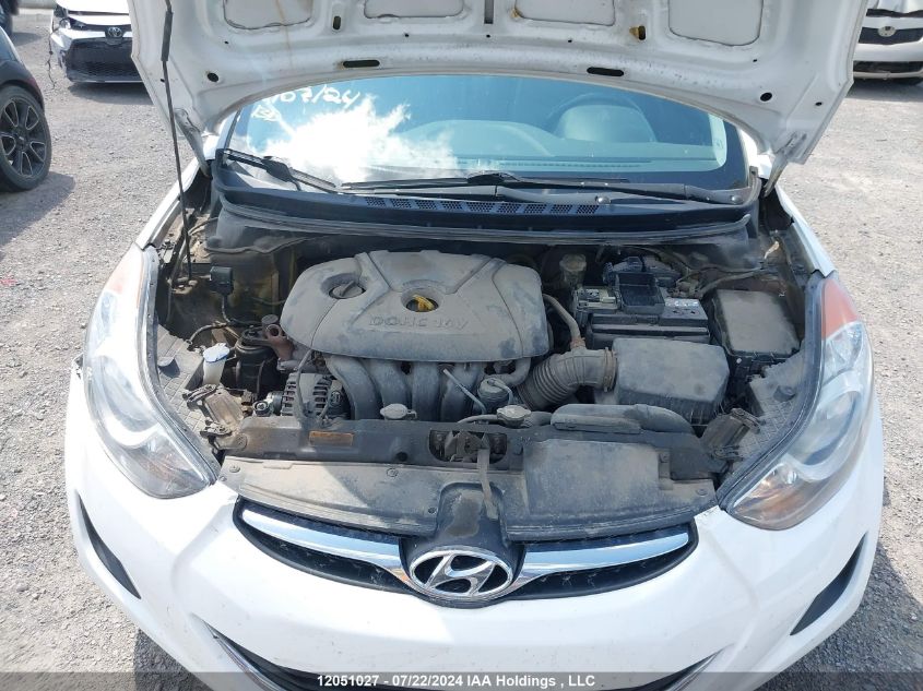 2013 Hyundai Elantra Gl VIN: 5NPDH4AE4DH270711 Lot: 12051027