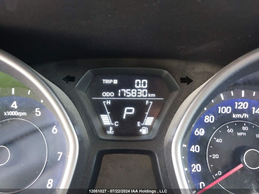 2013 Hyundai Elantra Gl VIN: 5NPDH4AE4DH270711 Lot: 12051027