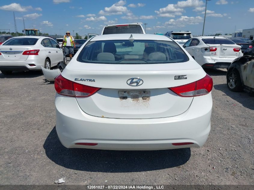 2013 Hyundai Elantra Gl VIN: 5NPDH4AE4DH270711 Lot: 12051027