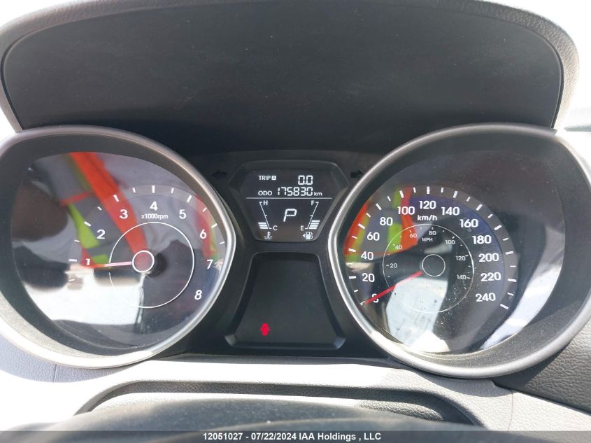 2013 Hyundai Elantra Gl VIN: 5NPDH4AE4DH270711 Lot: 12051027