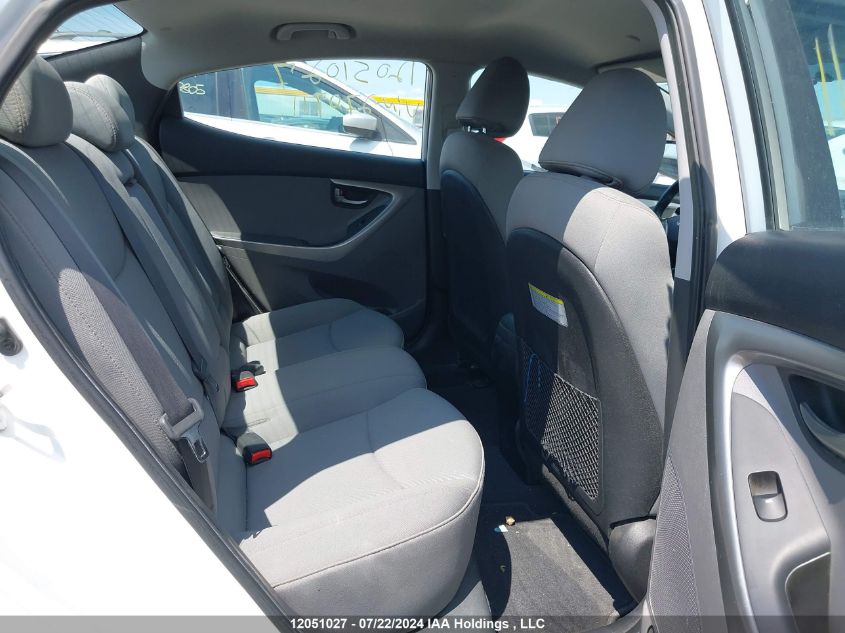 2013 Hyundai Elantra Gl VIN: 5NPDH4AE4DH270711 Lot: 12051027