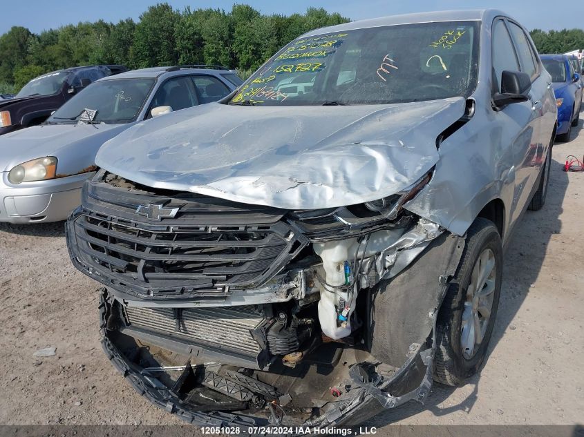 2018 Chevrolet Equinox Ls VIN: 2GNAXHEV1J6152727 Lot: 12051028