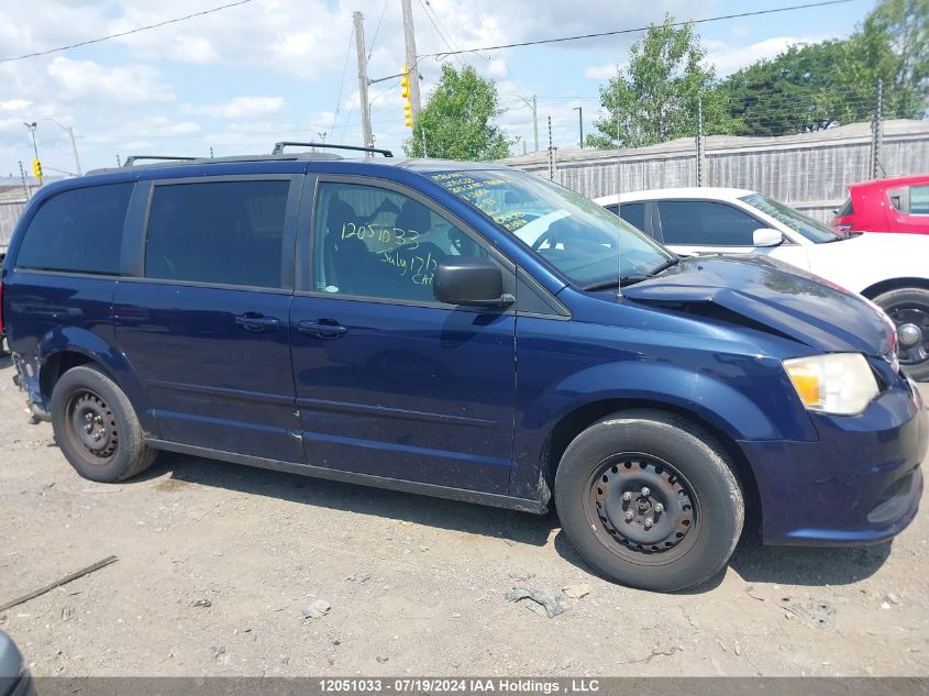 2013 Dodge Grand Caravan Se VIN: 2C4RDGBG2DR530156 Lot: 12051033