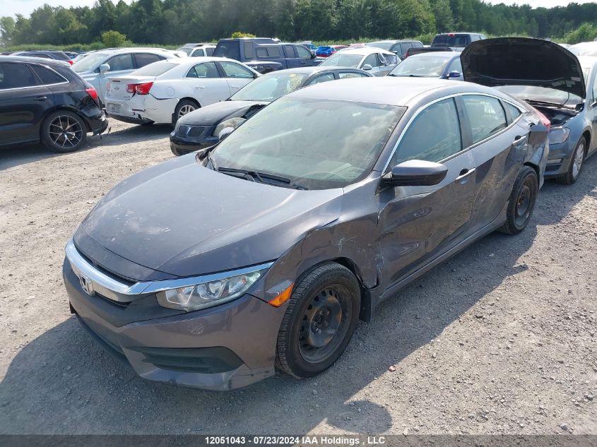 2018 Honda Civic VIN: 2HGFC2F56JH021921 Lot: 12051043
