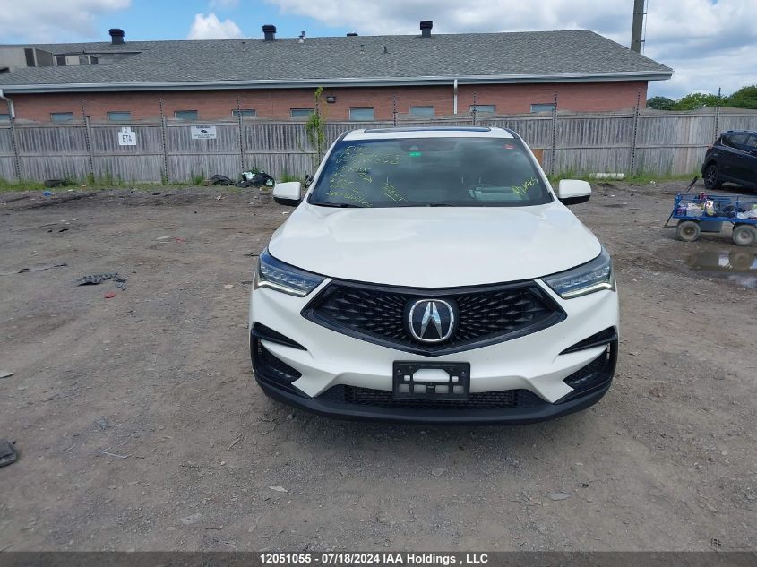 2019 Acura Rdx VIN: 5J8TC2H6XKL808240 Lot: 12051055