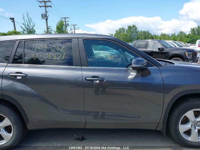 2023 Toyota Highlander L/Le/Xle/Limited/Platinum/Xse VIN: 5TDKDRBH8PS012621 Lot: 12051062