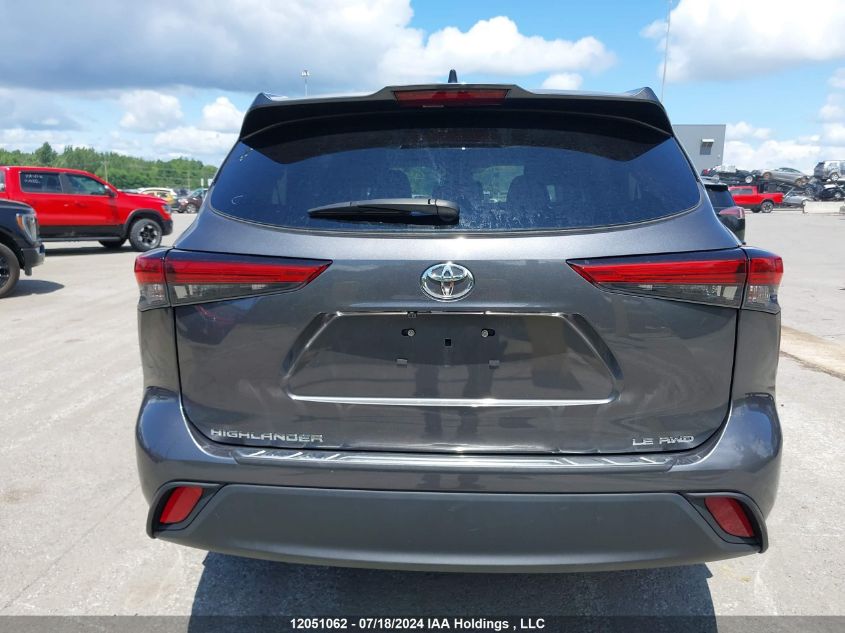2023 Toyota Highlander L/Le/Xle/Limited/Platinum/Xse VIN: 5TDKDRBH8PS012621 Lot: 12051062