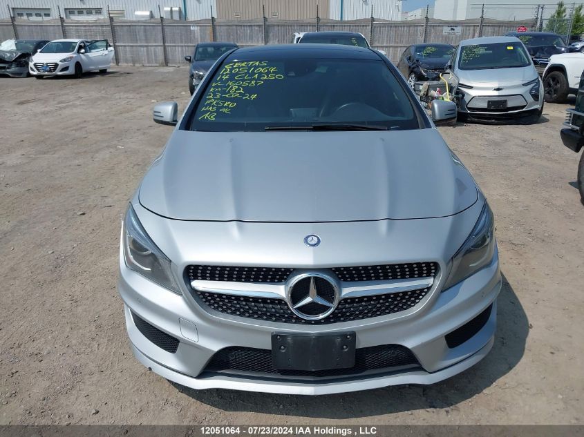 2014 Mercedes-Benz Cla 250 4Matic VIN: WDDSJ4GB5EN160587 Lot: 12051064