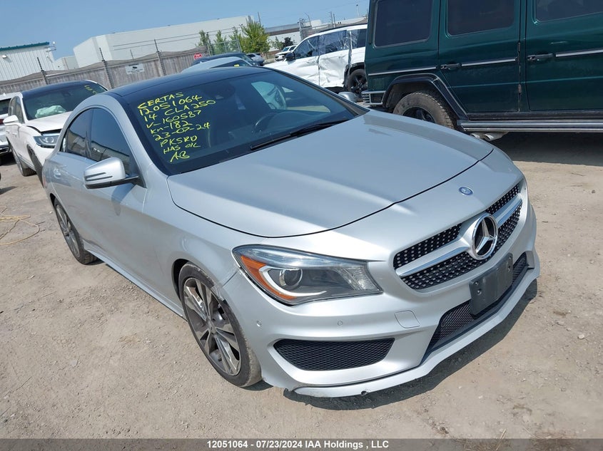 2014 Mercedes-Benz Cla 250 4Matic VIN: WDDSJ4GB5EN160587 Lot: 12051064