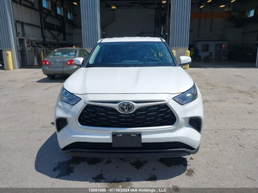 2024 Toyota Highlander Le VIN: 5TDKDRBH2RS532767 Lot: 12051088