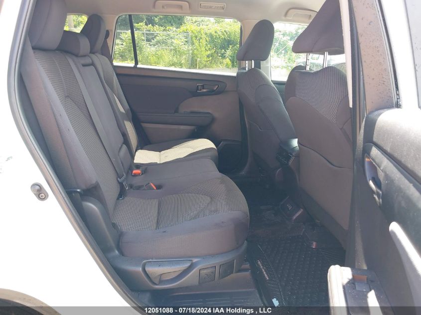 2024 Toyota Highlander Le VIN: 5TDKDRBH2RS532767 Lot: 12051088