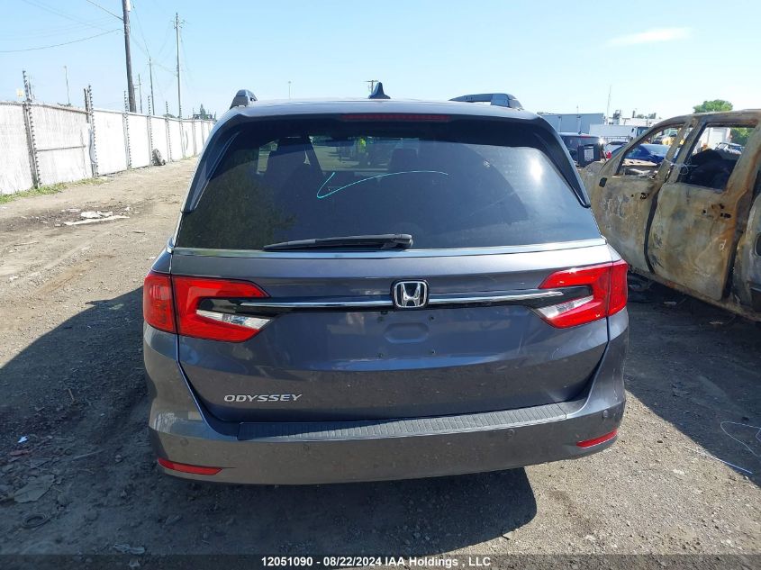 2022 Honda Odyssey VIN: 5FNRL6H64NB503260 Lot: 12051090