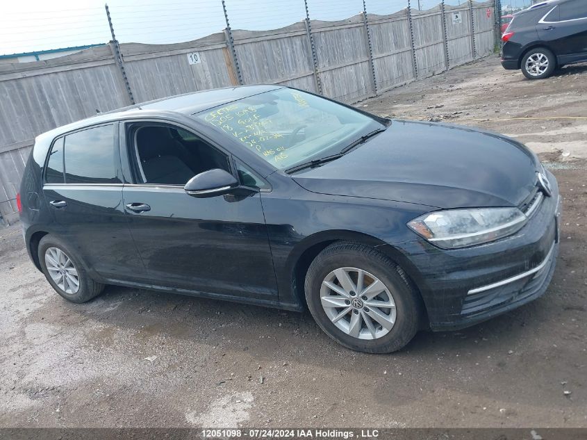 2018 Volkswagen Golf S/Se VIN: 3VWG17AU6JM289807 Lot: 12051098