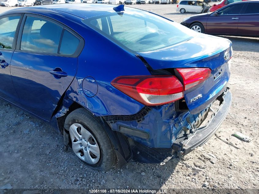 2018 Kia Forte VIN: 3KPFK4A79JE201525 Lot: 12051108