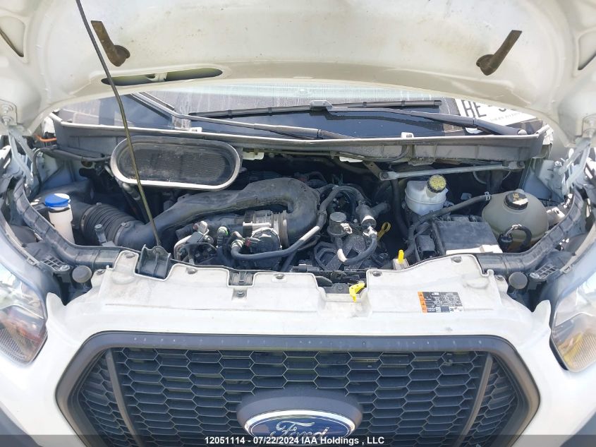 2021 Ford Transit T-250 VIN: 1FTBR1X89MKA00122 Lot: 12051114