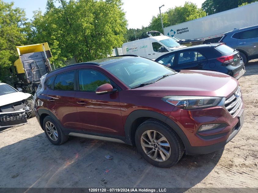 2017 Hyundai Tucson Se VIN: KM8J33A43HU322405 Lot: 12051120