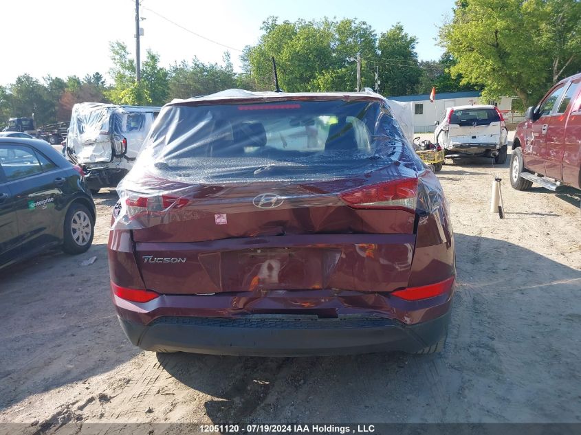 2017 Hyundai Tucson Se VIN: KM8J33A43HU322405 Lot: 12051120