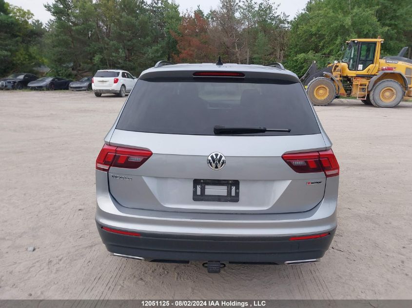 2019 Volkswagen Tiguan Se/Sel/Sel R-Line Jet-Black/Sel R-Line VIN: 3VV2B7AX3KM178221 Lot: 12051125