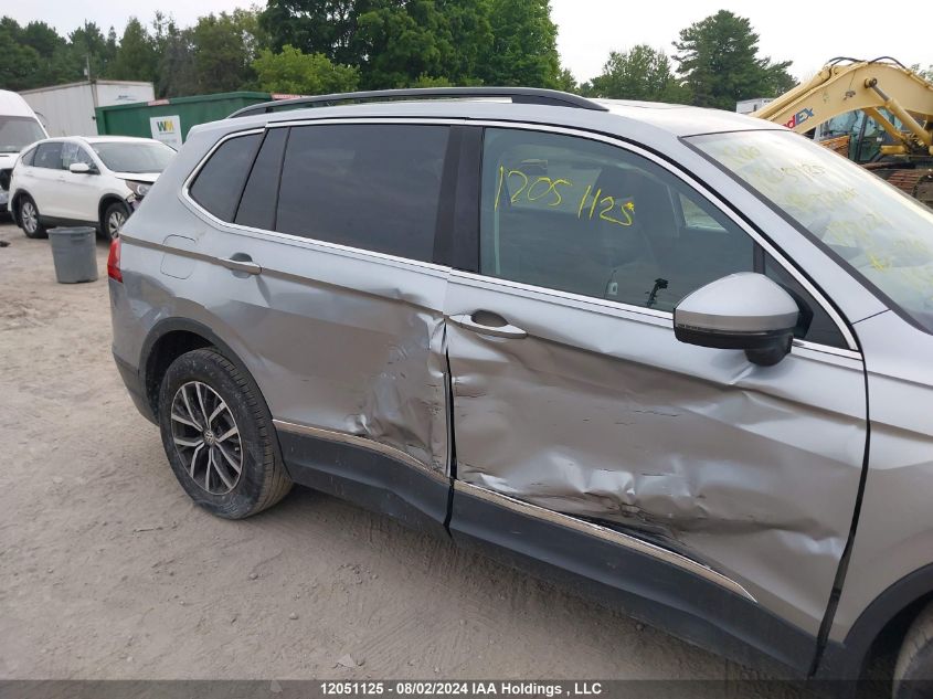 2019 Volkswagen Tiguan Se/Sel/Sel R-Line Jet-Black/Sel R-Line VIN: 3VV2B7AX3KM178221 Lot: 12051125