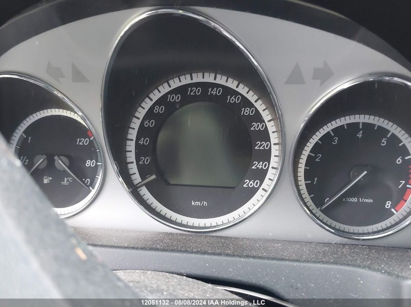 2011 Mercedes-Benz C-Class VIN: WDDGF8FBXBF621174 Lot: 12051132