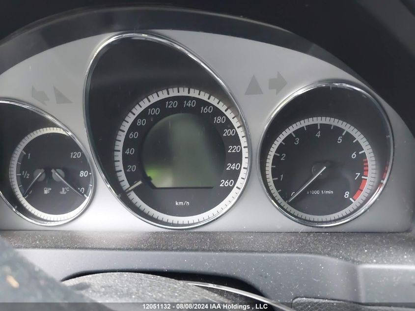 2011 Mercedes-Benz C-Class VIN: WDDGF8FBXBF621174 Lot: 12051132