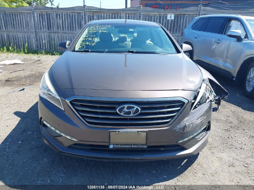 2015 Hyundai Sonata Se VIN: 5NPE24AF5FH033100 Lot: 12051135