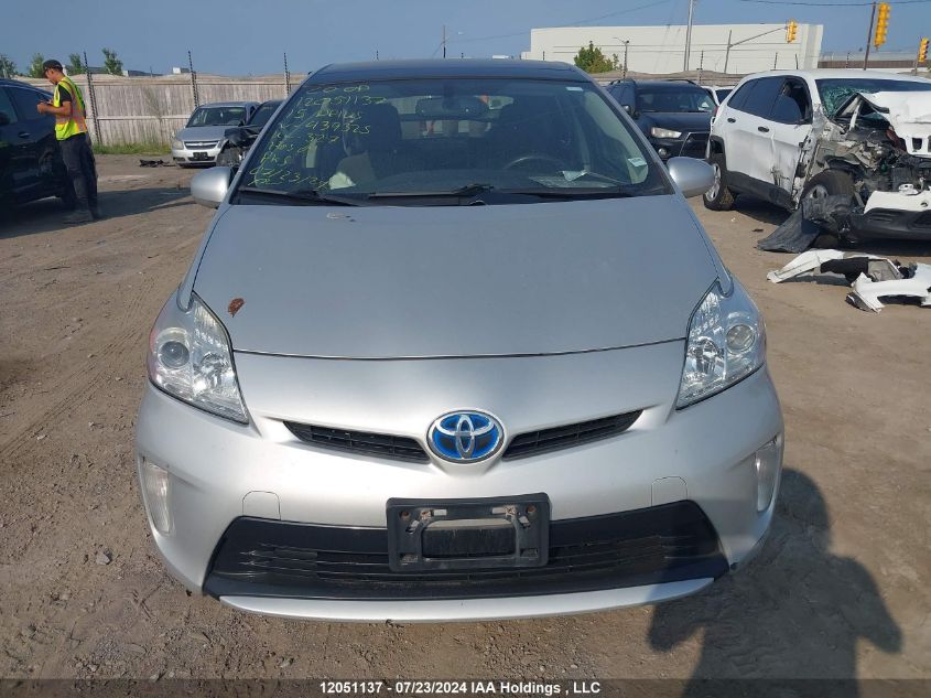 2015 Toyota Prius VIN: JTDKN3DU5F0439325 Lot: 12051137