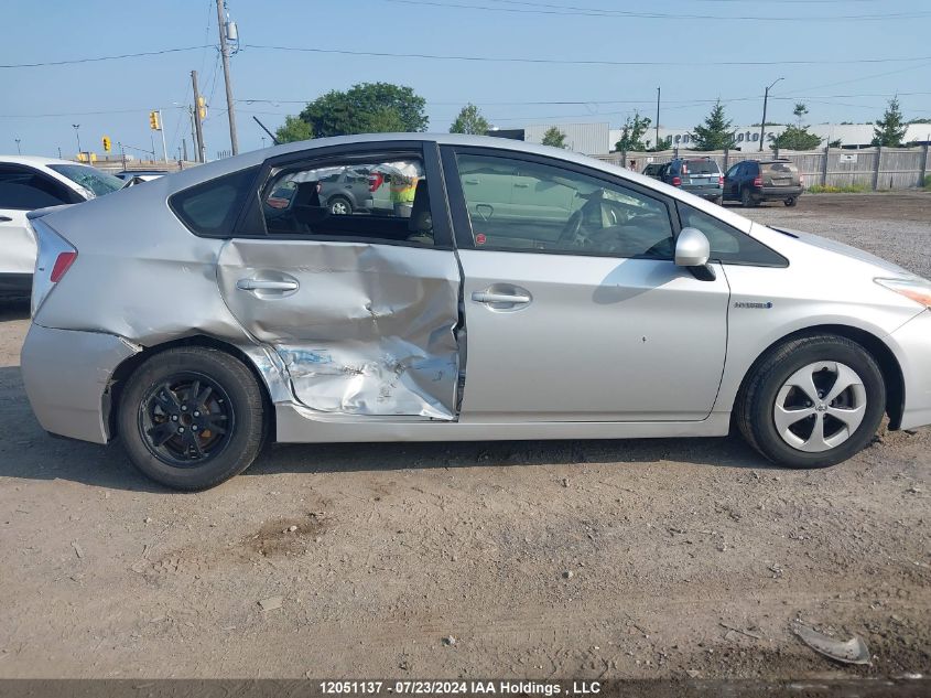 2015 Toyota Prius VIN: JTDKN3DU5F0439325 Lot: 12051137