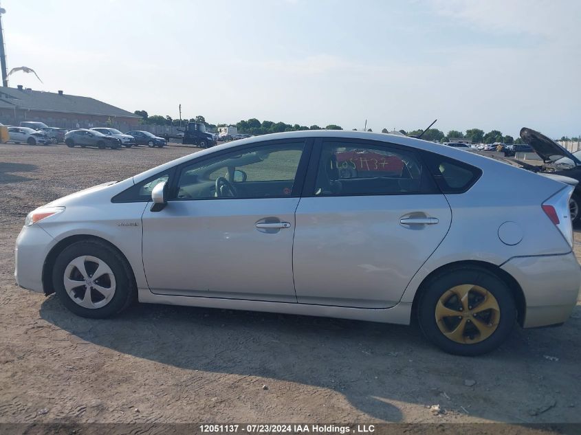 2015 Toyota Prius VIN: JTDKN3DU5F0439325 Lot: 12051137