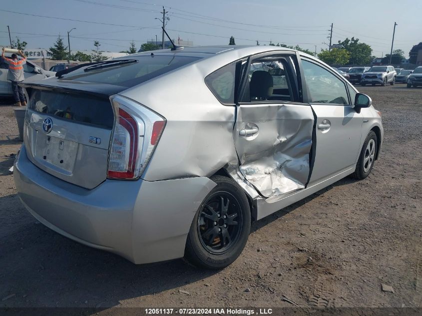 2015 Toyota Prius VIN: JTDKN3DU5F0439325 Lot: 12051137