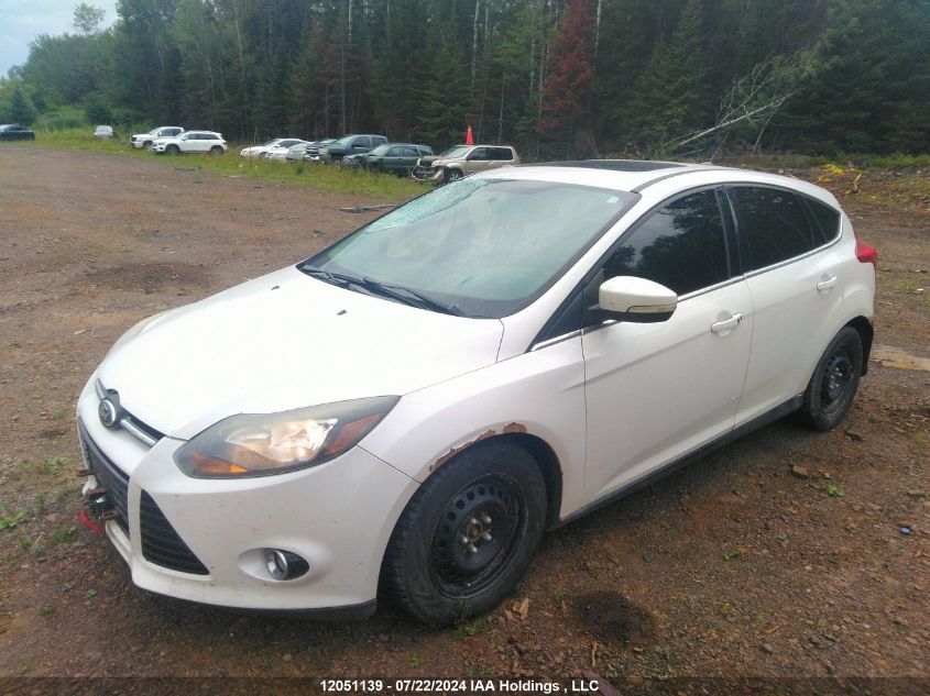 2013 Ford Focus Titanium VIN: 1FADP3N23DL322229 Lot: 12051139