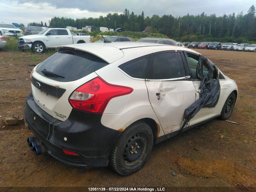 2013 Ford Focus Titanium VIN: 1FADP3N23DL322229 Lot: 12051139