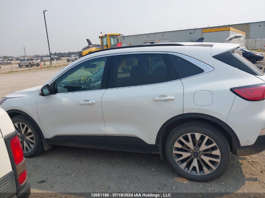 2021 Ford Escape Titanium VIN: 1FMCU9J9XMUA87449 Lot: 12051150