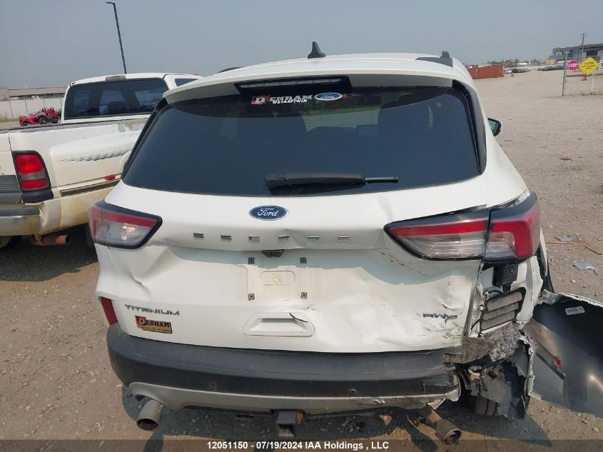 2021 Ford Escape Titanium VIN: 1FMCU9J9XMUA87449 Lot: 12051150