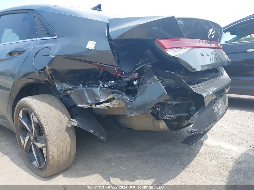 2022 Hyundai Elantra Ultimate Ivt With Tech Package VIN: KMHLN4AG3NU368802 Lot: 12051151