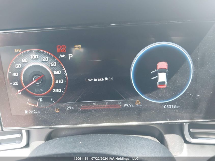 2022 Hyundai Elantra Ultimate Ivt With Tech Package VIN: KMHLN4AG3NU368802 Lot: 12051151