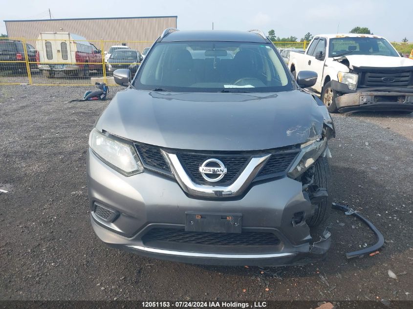 2015 Nissan Rogue VIN: 5N1AT2MT2FC753799 Lot: 12051153