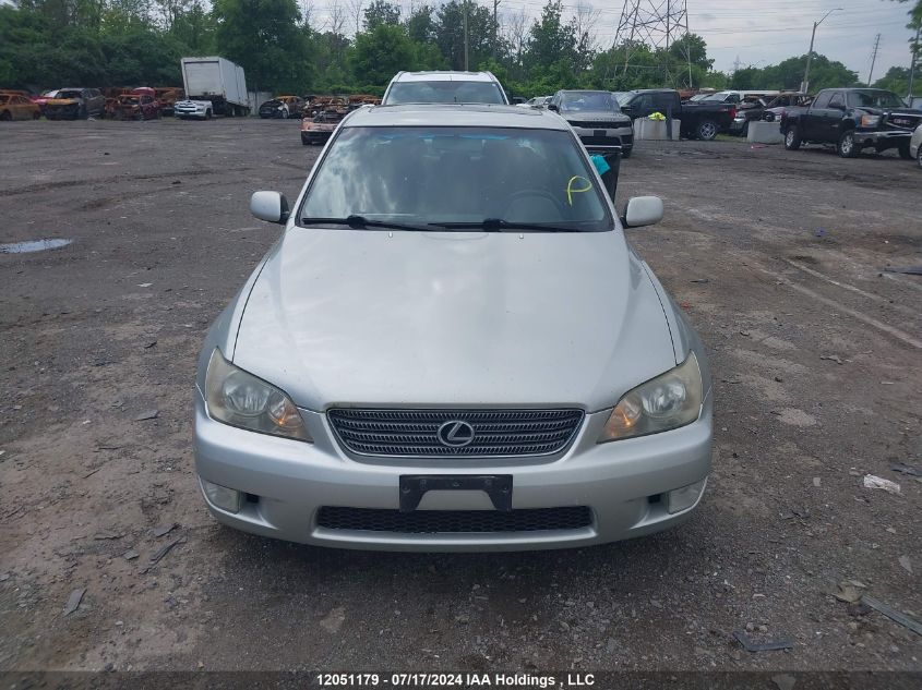 2001 Lexus Is 300 300 VIN: JTHBD182110013624 Lot: 12051179