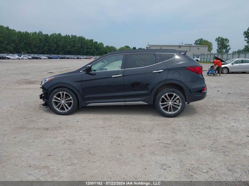2017 Hyundai Santa Fe VIN: 5XYZUDLA5HG454421 Lot: 12051182