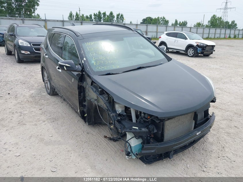 2017 Hyundai Santa Fe VIN: 5XYZUDLA5HG454421 Lot: 12051182