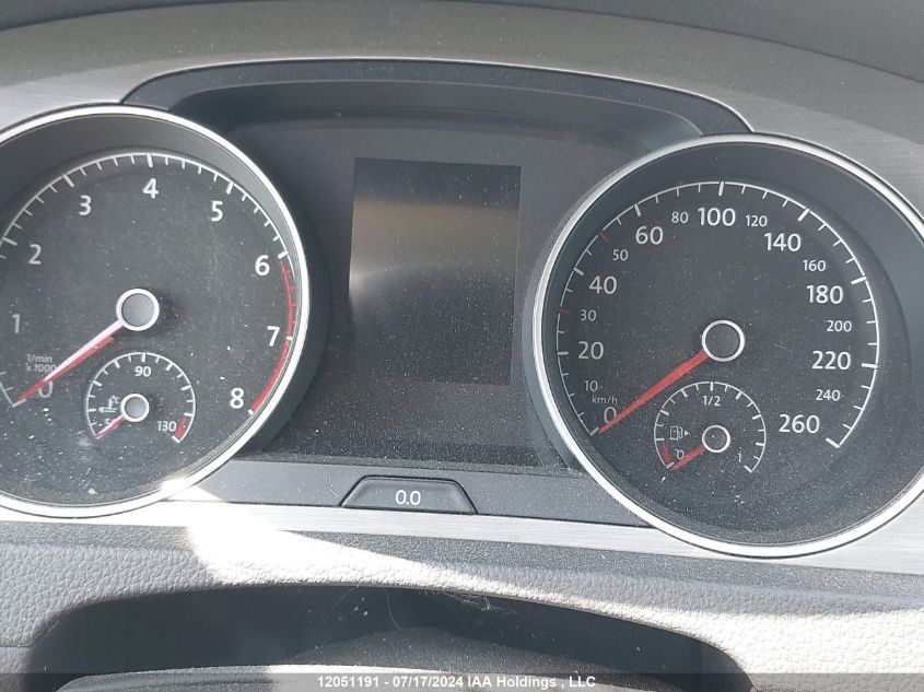 2017 Volkswagen Golf VIN: 3VW217AU4HM050714 Lot: 12051191