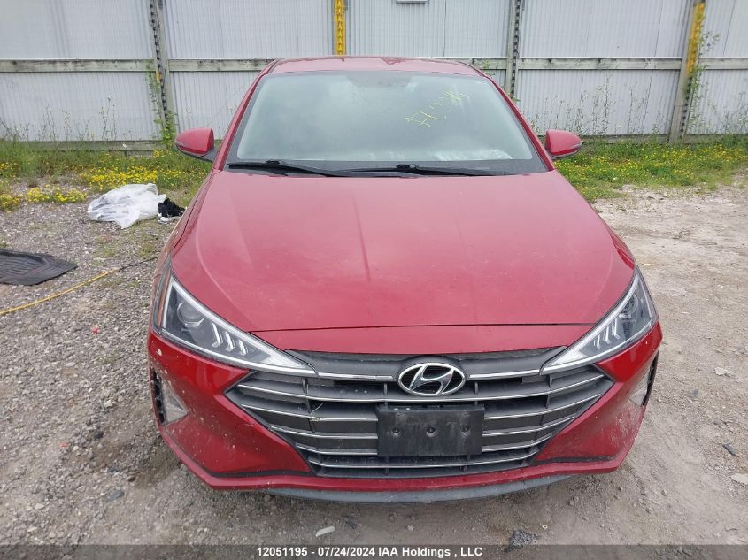 2020 Hyundai Elantra VIN: KMHD84LF8LU109381 Lot: 12051195