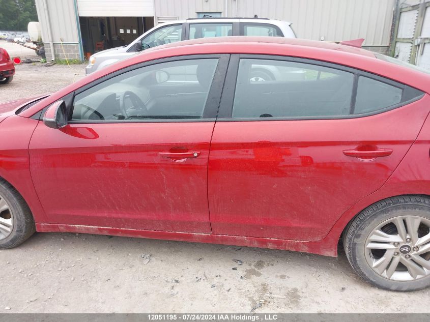 2020 Hyundai Elantra VIN: KMHD84LF8LU109381 Lot: 12051195