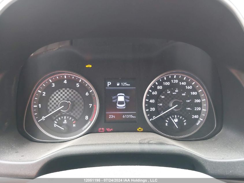 2020 Hyundai Elantra VIN: KMHD84LF8LU109381 Lot: 12051195