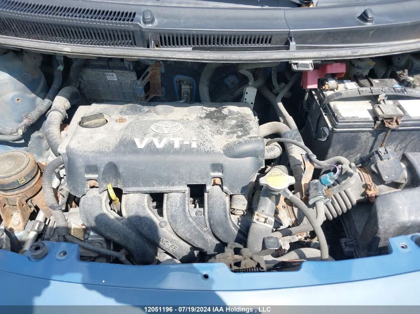 2007 Toyota Yaris VIN: JTDKT923875106236 Lot: 12051196